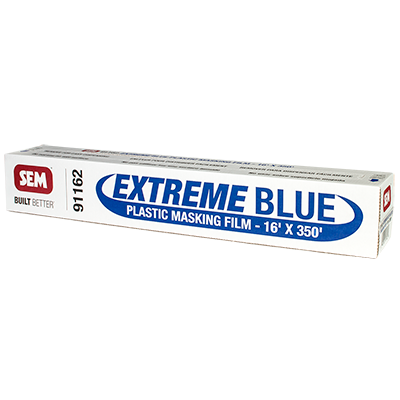 Extreme Blue Plastic Masking Film - 91162
