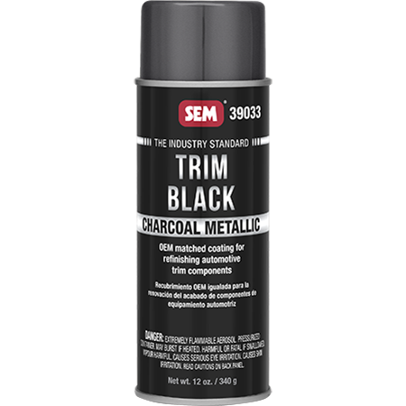 Trim Black Charcoal Metallic - 39033