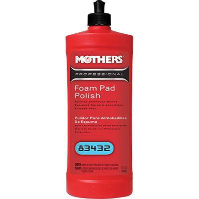 Mothers® Professional Foam Pad Polish - MOT.83432