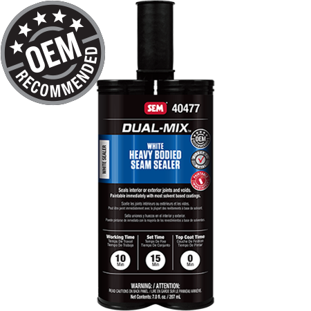 Dual-Mix™ Heavy Bodied White Seam Sealer