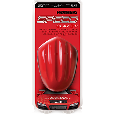 Mothers Speed Clay Bar 2.0 Reusable Up To 20 Vehicles Cleans Smoothes Restores